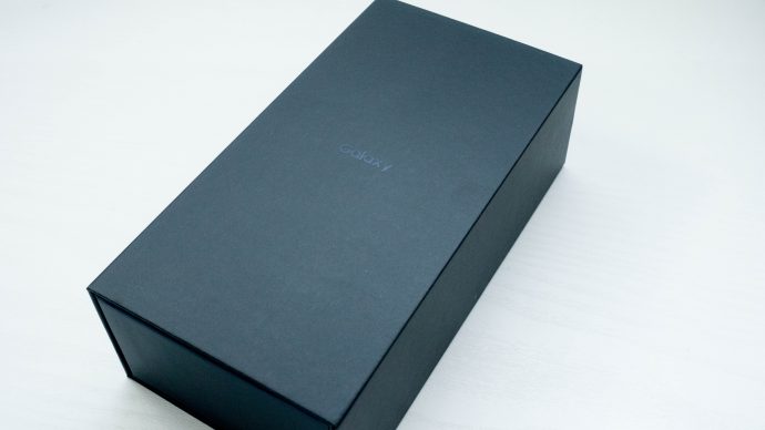 Galaxy Note8の箱