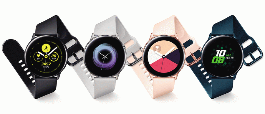 Galaxy Watch Activeのカラバリは4色