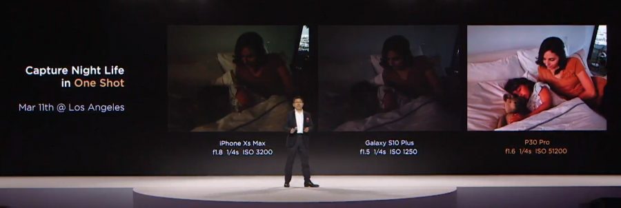 P30 ProとiPhone XS Max、Galaxy S10+の比較②