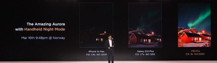 P30 ProとiPhone XS Max、Galaxy S10+の比較③