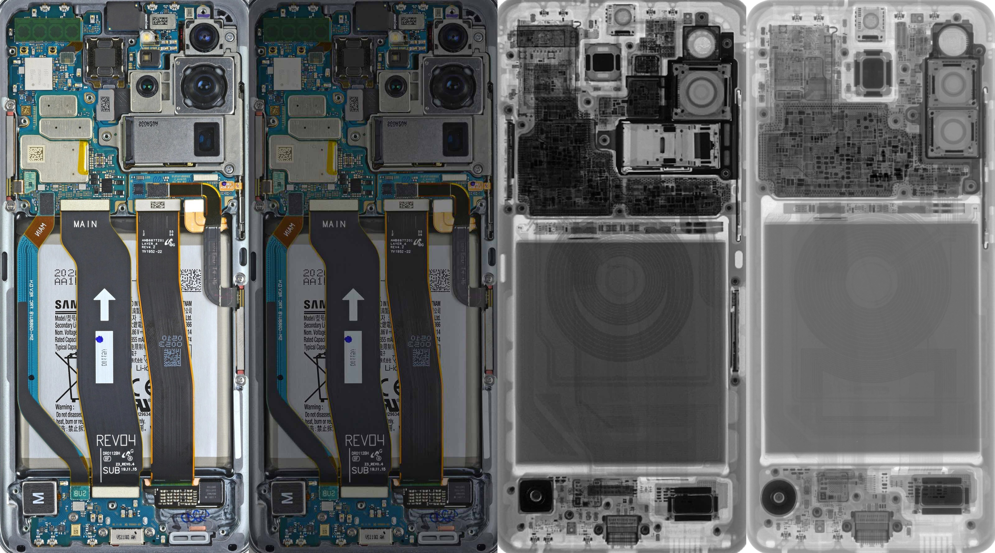 Ifixit Galaxy S20シリーズ用の透過壁紙を公開 狭額縁のおかげで違和感が最小限に プラスガジェット
