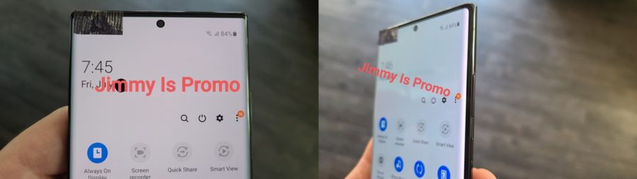 Galaxy Note20 Ultraの実機画像