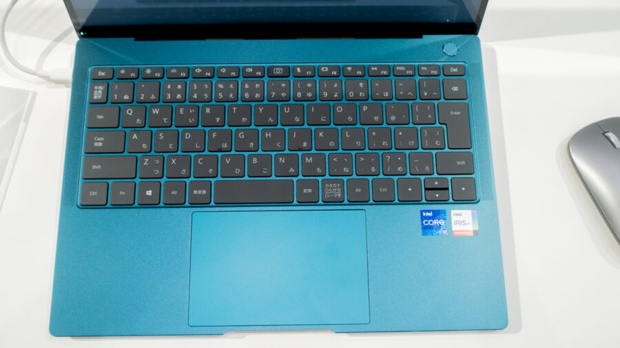 MateBook X Proのキーボード