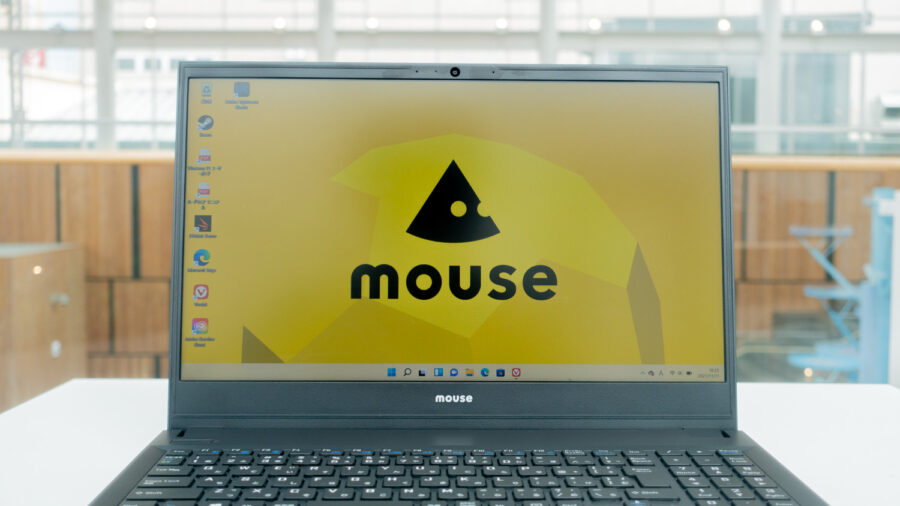 mouse F5-i5のディスプレイ