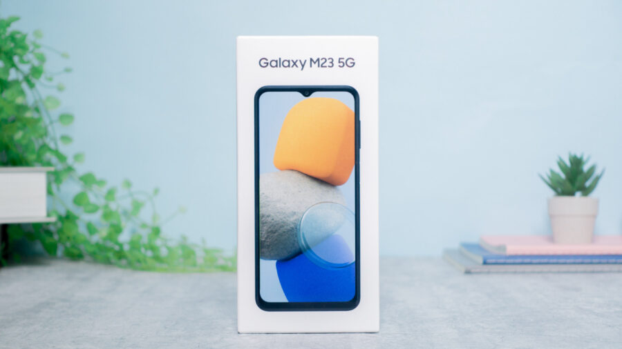 Galaxy M23 5Gのパッケージ