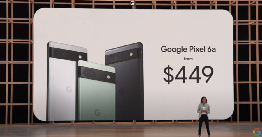 Google Pixel 6a、7月21日に予約受付を開始