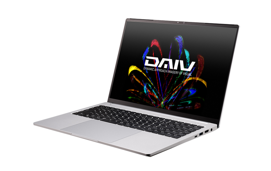 DAIV 6シリーズの特徴② sRGB比 約100%対応