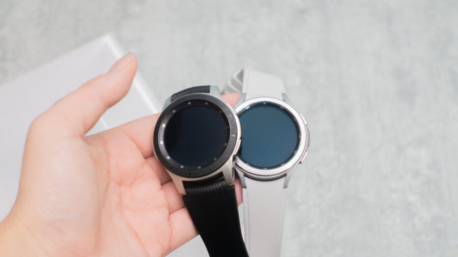 初代Galaxy WatchとGalaxy Watch5 Pro