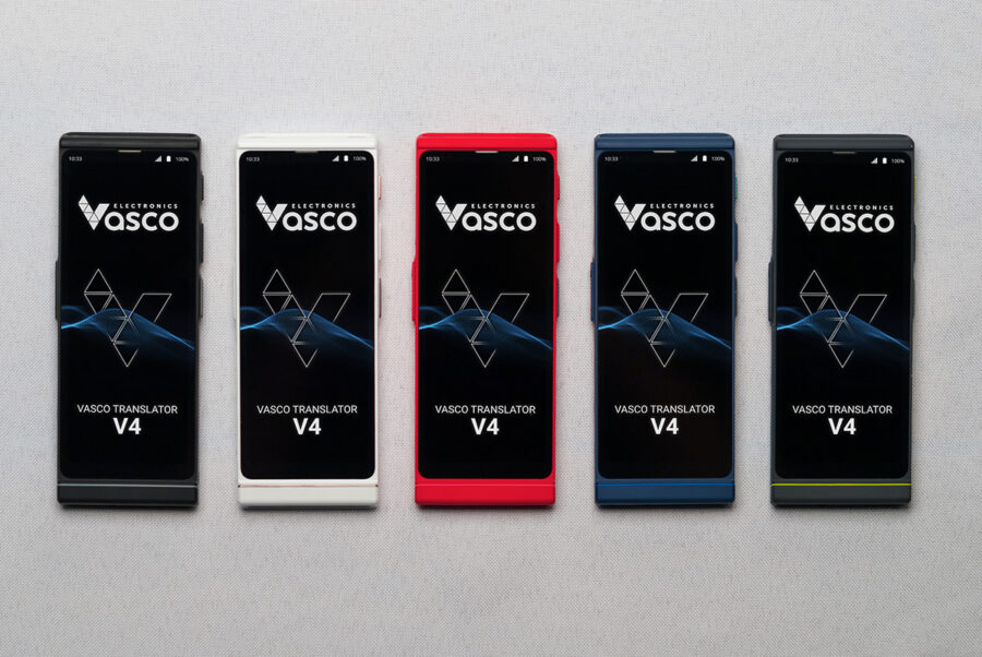 Wi-Fi不要、無料で通信できるポータブル自動翻訳機「Vasco Translator V4」