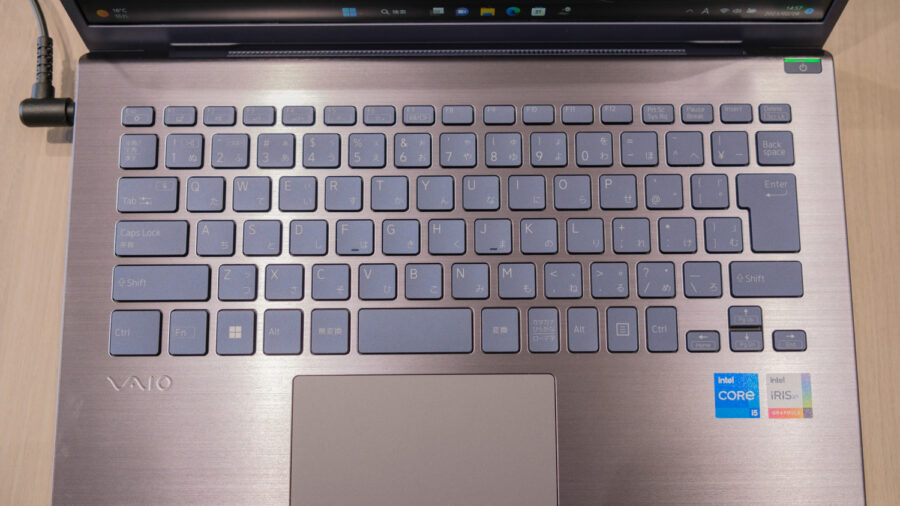 VAIO F14 / VAIO Pro BKのキーボード