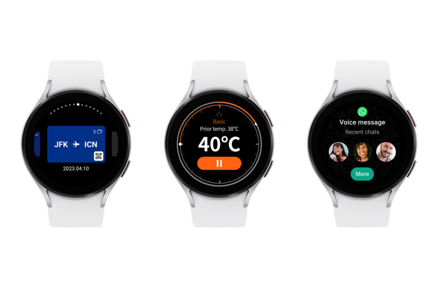 Galaxy Watch、温度測定やWhatsApp、Samsung Walletに対応